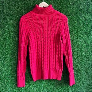 St. John’s Bay Turtleneck Cable Knit Sweater